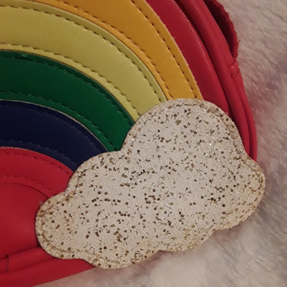 Rainbow Mini Cross Body Purse - Picture 4 of 7